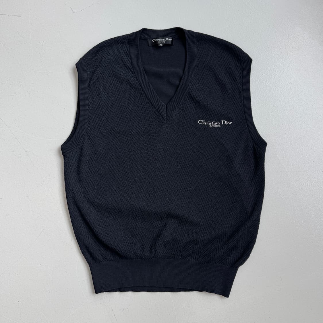 크리스챤 디올 90s 니트 베스트 조끼 상품이미지2