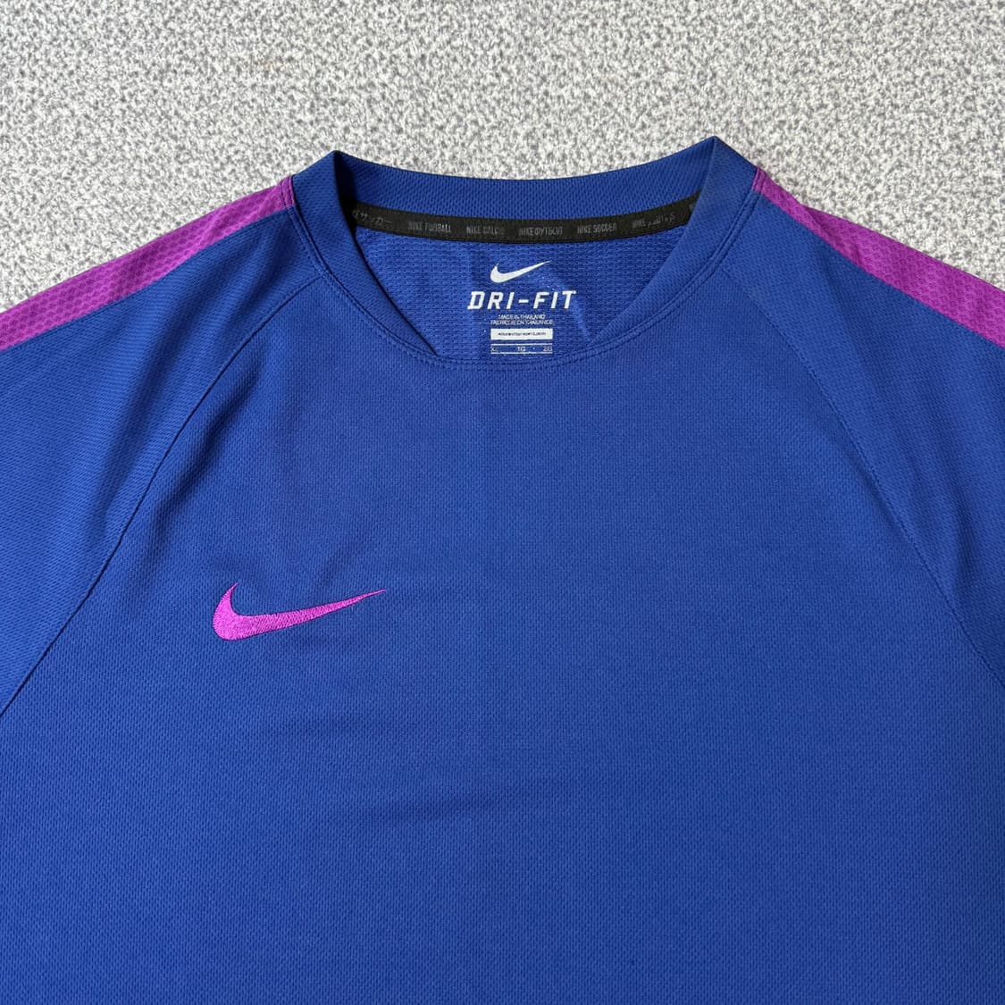 나이키 드라이핏 싸커 반팔 XL 상품이미지3