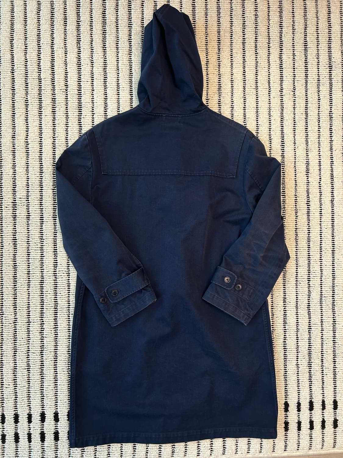 폴로(polo) 네이비 코튼 더플코트 상품이미지6