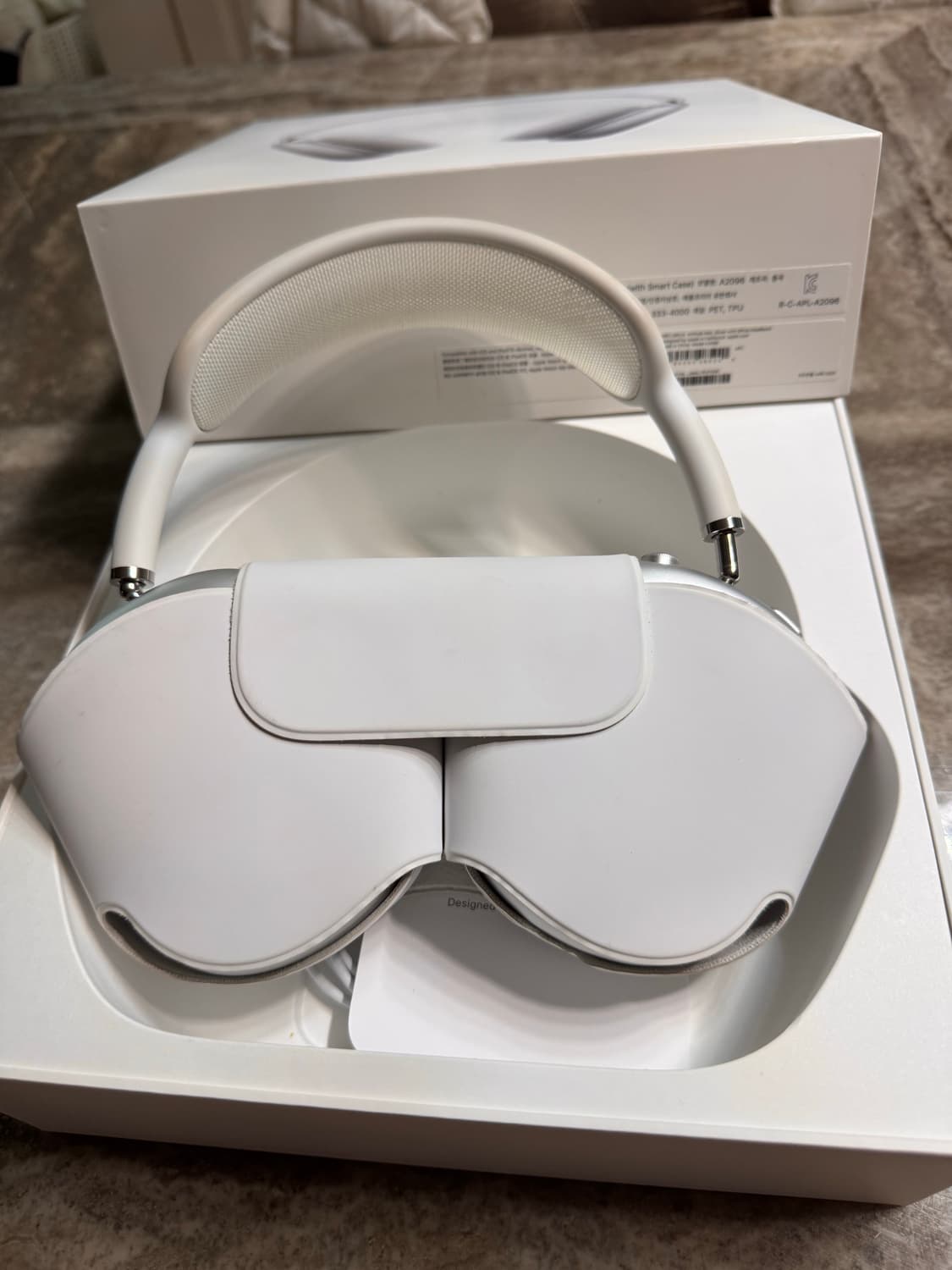 에어팟맥스 실버 풀박스 상품이미지6