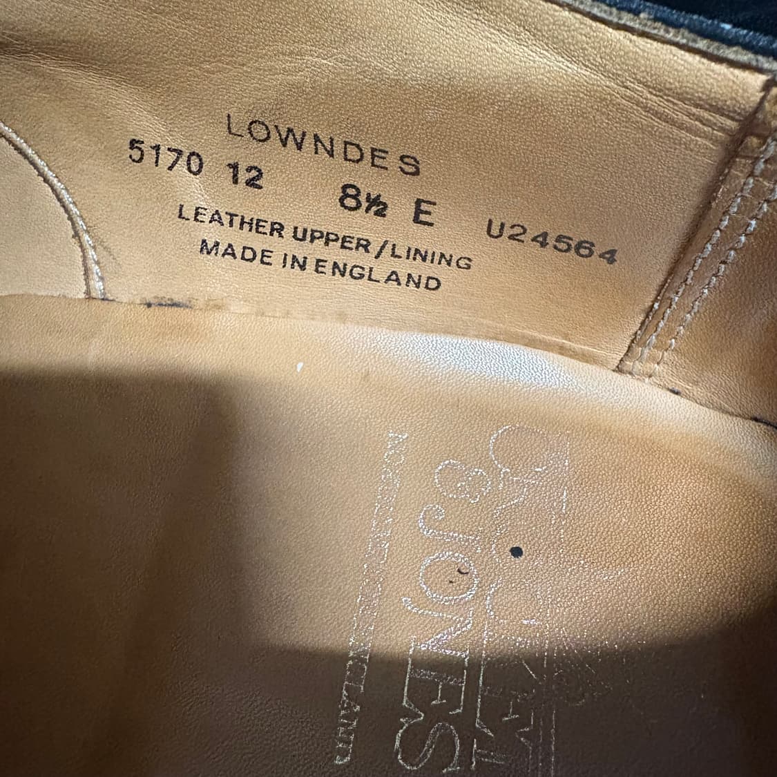크로켓앤존스 ‘LOWNDES’ 더블몽크 더비 슈즈 8.5E 265-270 상품이미지6