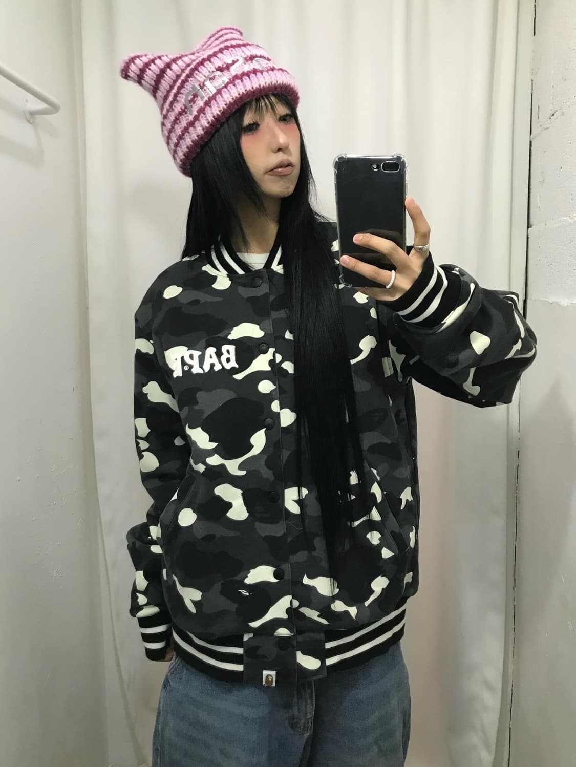 Bape City Camouflage Varsity Jacket 상품이미지6