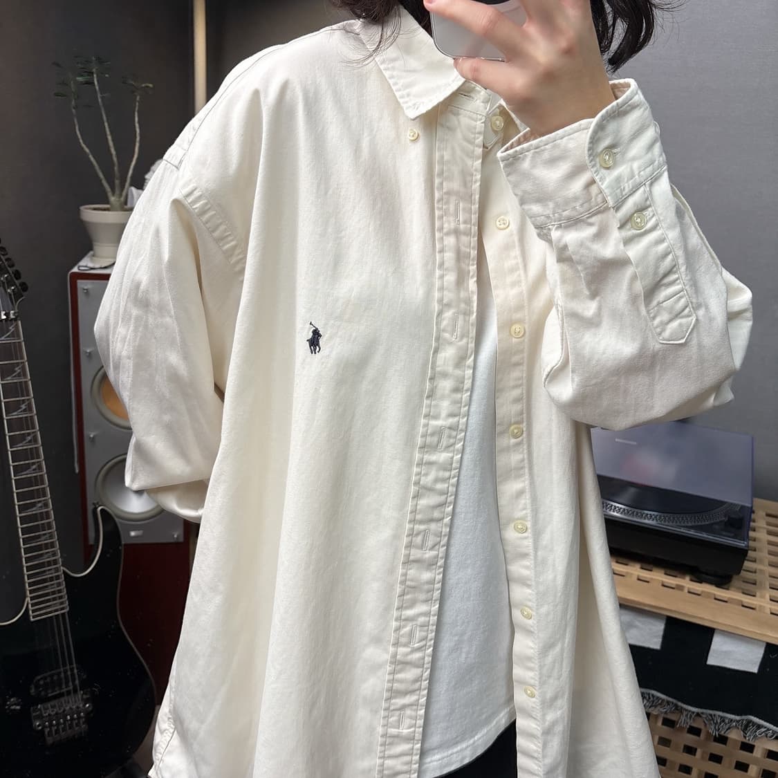 폴로 아이보리 셔츠 상품이미지2