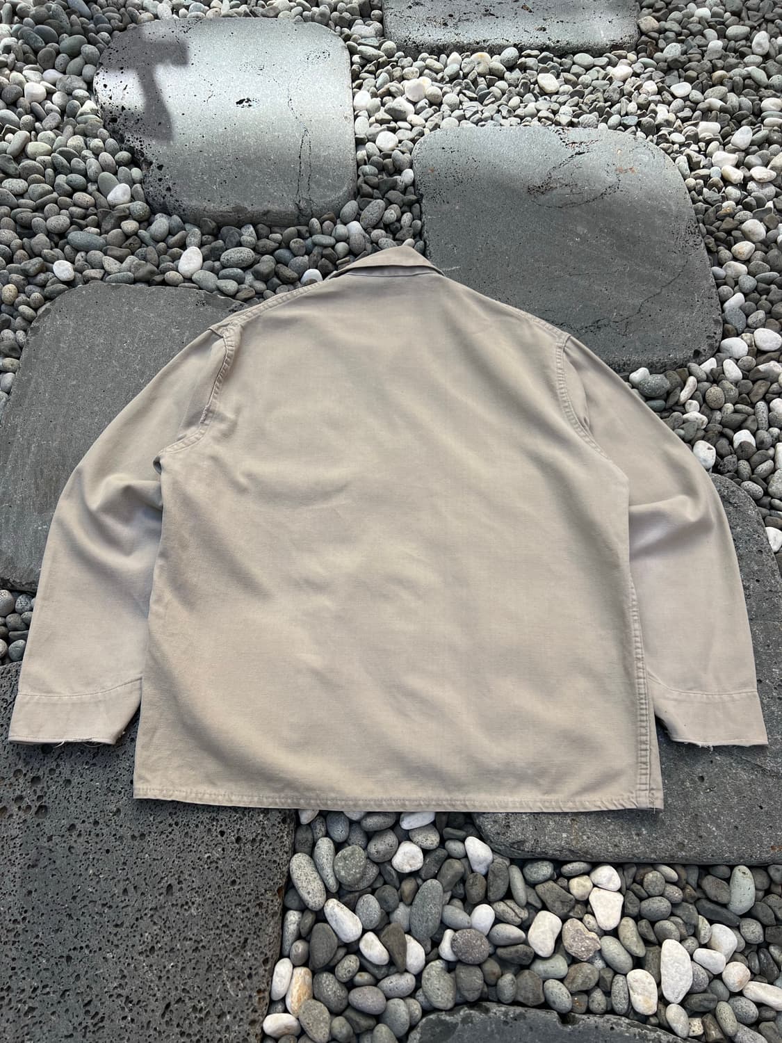 OLD VINTAGE FRENCH BEIGE WORK 빈티지프렌치워크자켓 상품이미지2