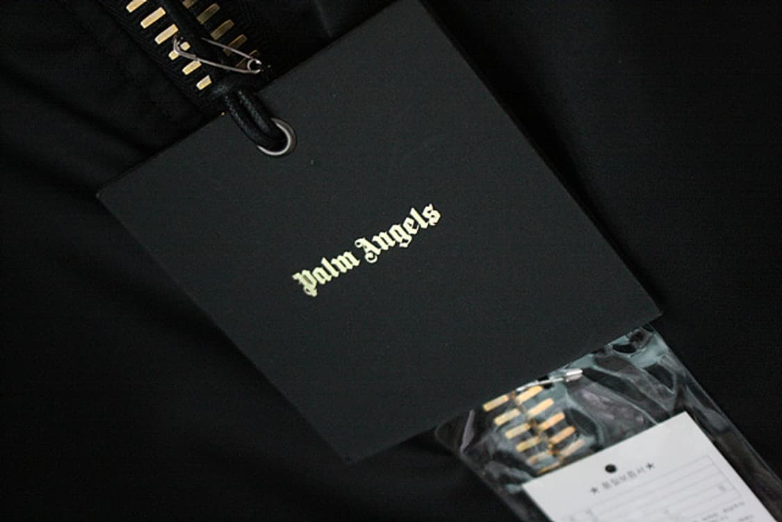 Palm Angels 팜엔젤스 viscose 봄버 블루종 새제품 상품이미지3