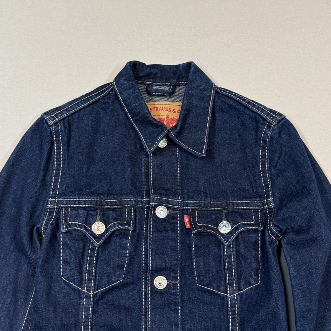 M) 리바이스 아이코닉 데님자켓 TYPE 1 진청 데님 청자켓 상품이미지3