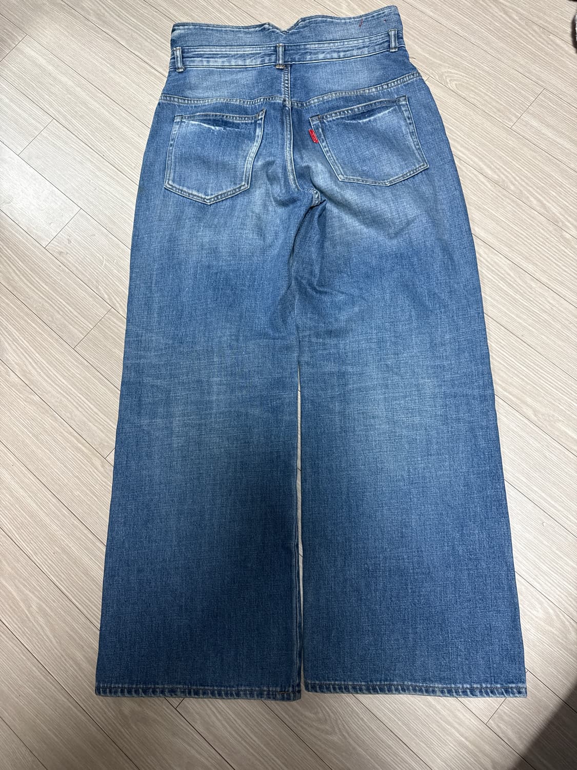 Cepo 00ss 투버튼 부츠컷 데님팬츠 상품이미지3