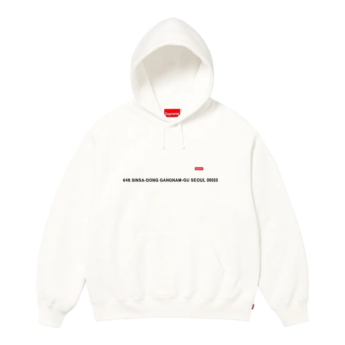 Supreme 스몰 박스 로고 후디 서울 스토어 한정판 상품이미지1