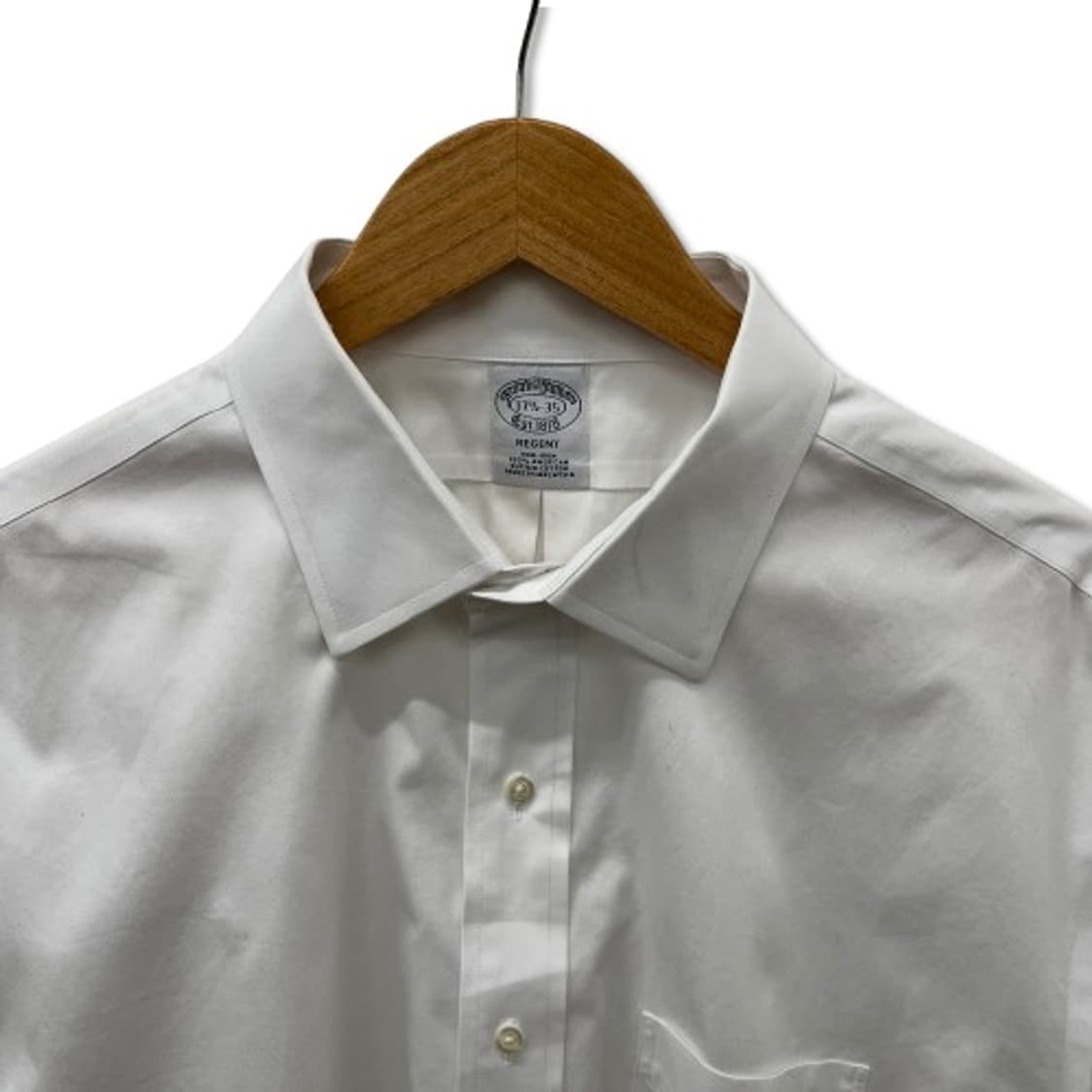 브룩스 브라더스 화이트 드레스 셔츠 상품이미지3