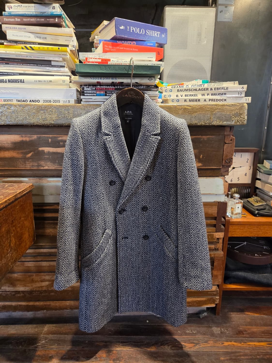 아페세 트위드코트 상품이미지1