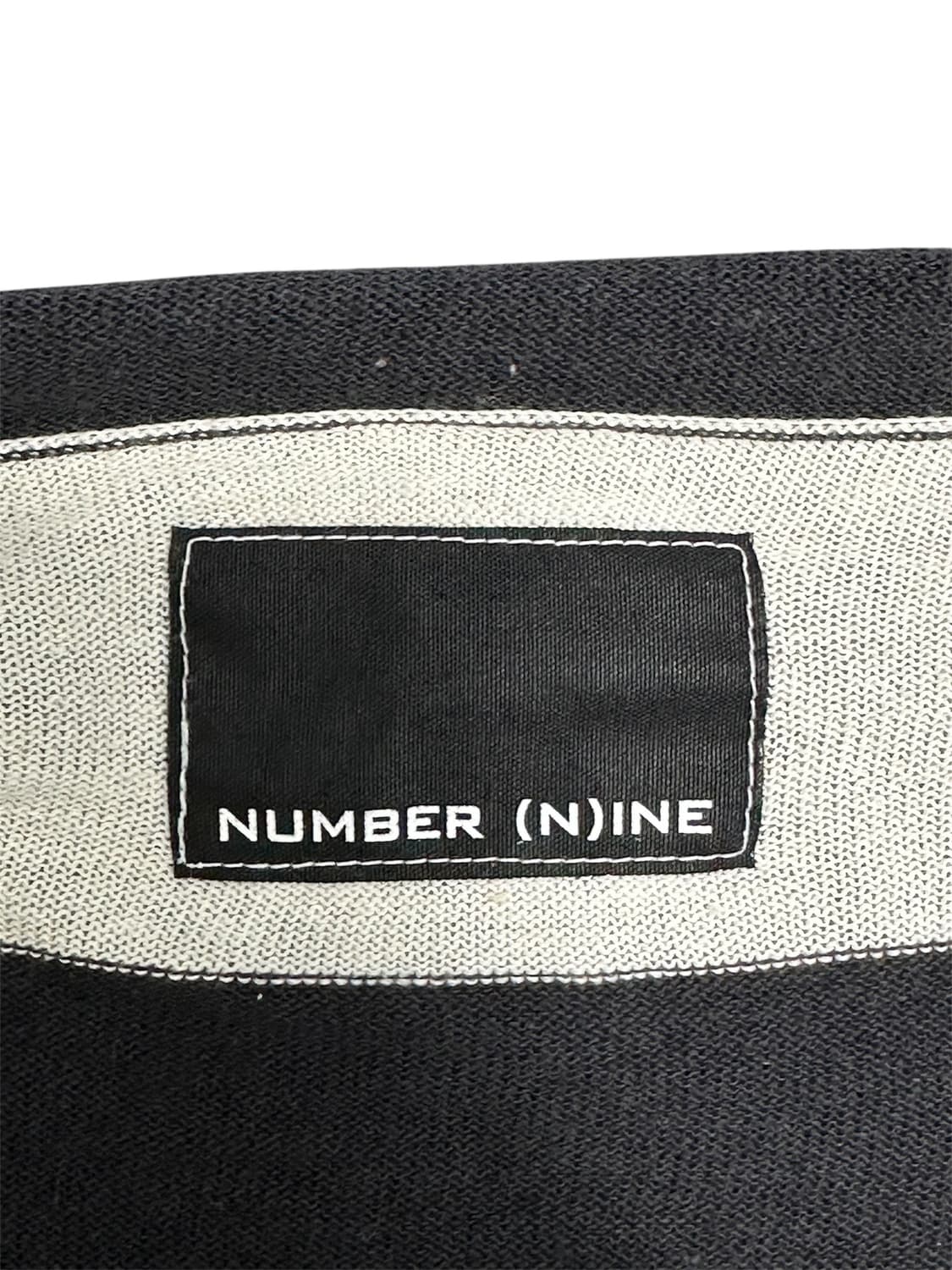 NUMBER (N)INE 스트라이프 롱슬리브 티셔츠 상품이미지6