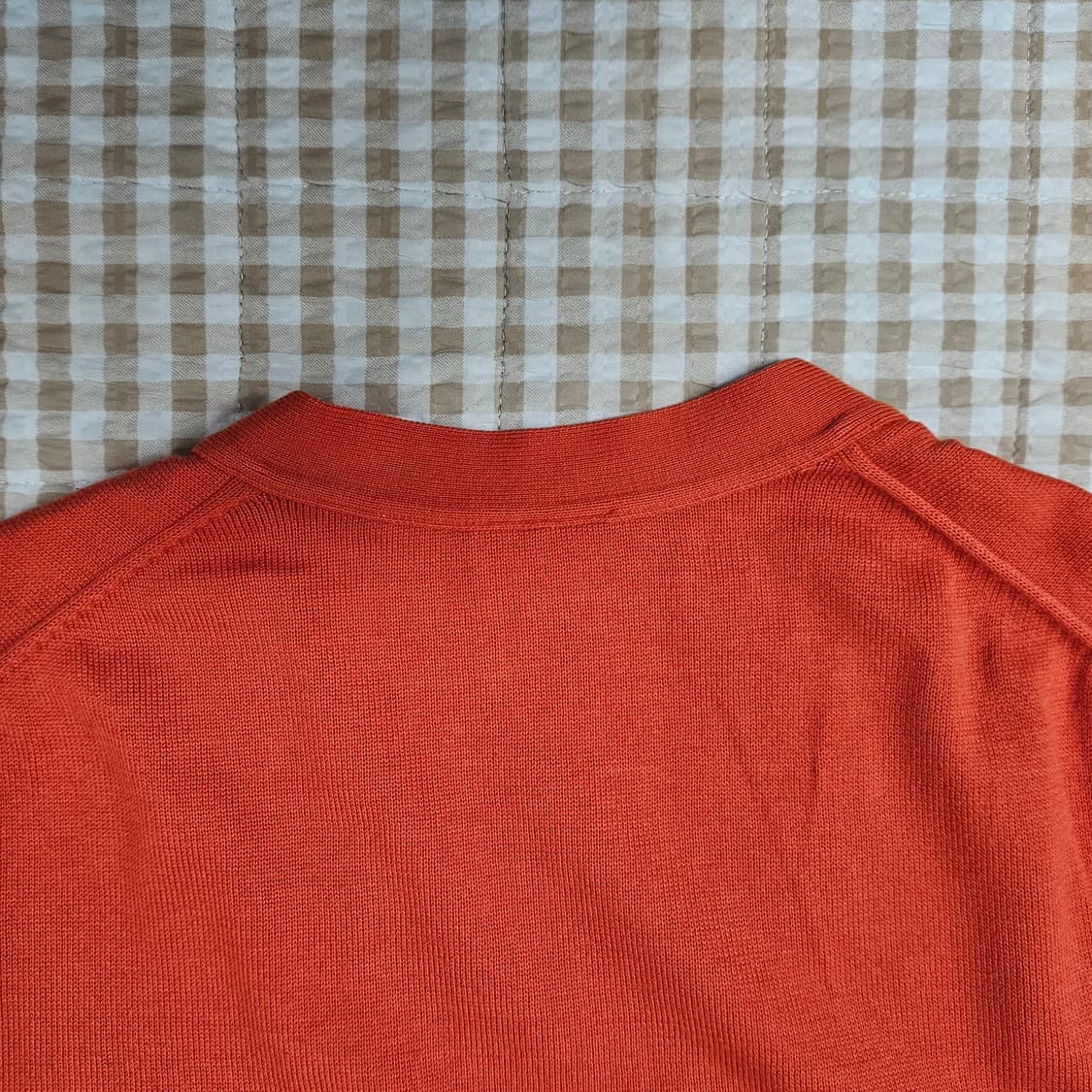 라코스테 브이넥 니트 가디건 남자100 상품이미지6