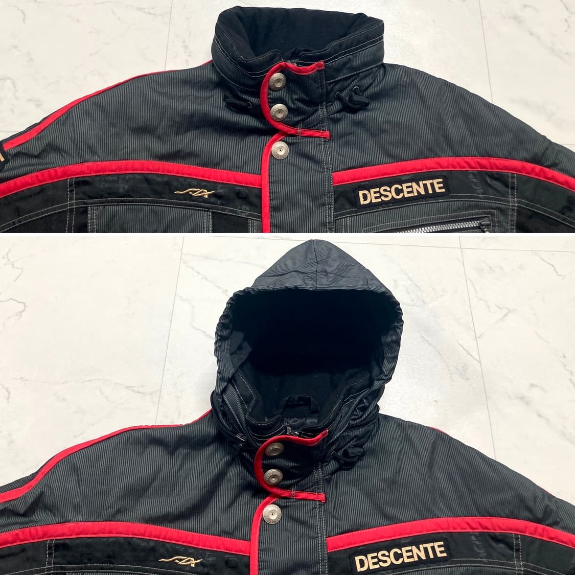 80s 데상트 오버핏 아노락 스키 파카 자켓 105-110 상품이미지3