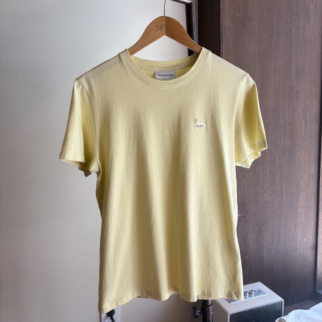 16784 - 메종키츠네 옐로우 폭스 반팔 티셔츠 상품이미지2