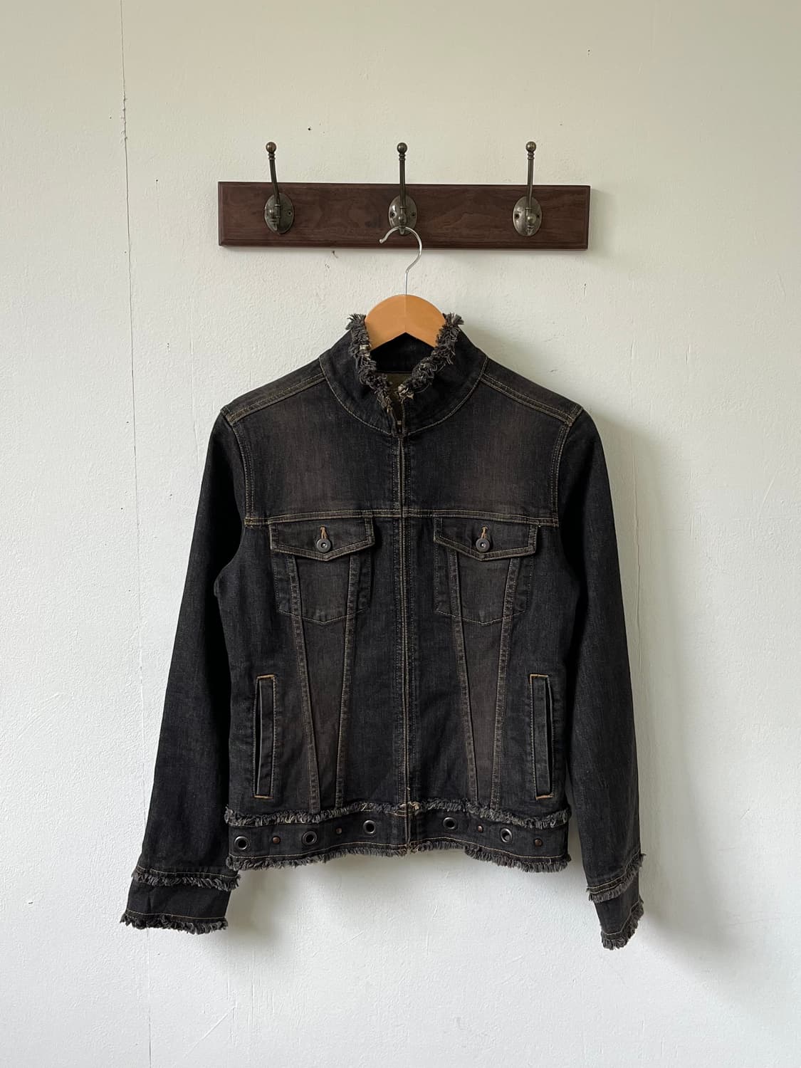 ELLEPLANETE y2k 데님 자켓 상품이미지1