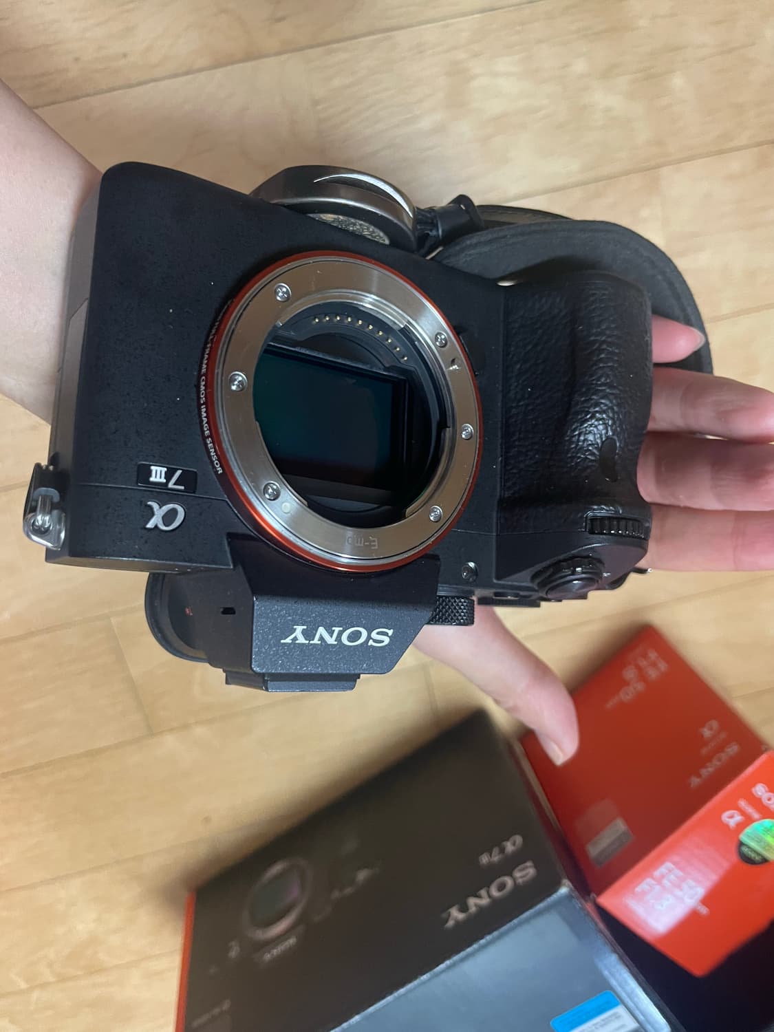 소니 A7M3 풀박스 + FE 50mm F1.8 렌즈 상품이미지4