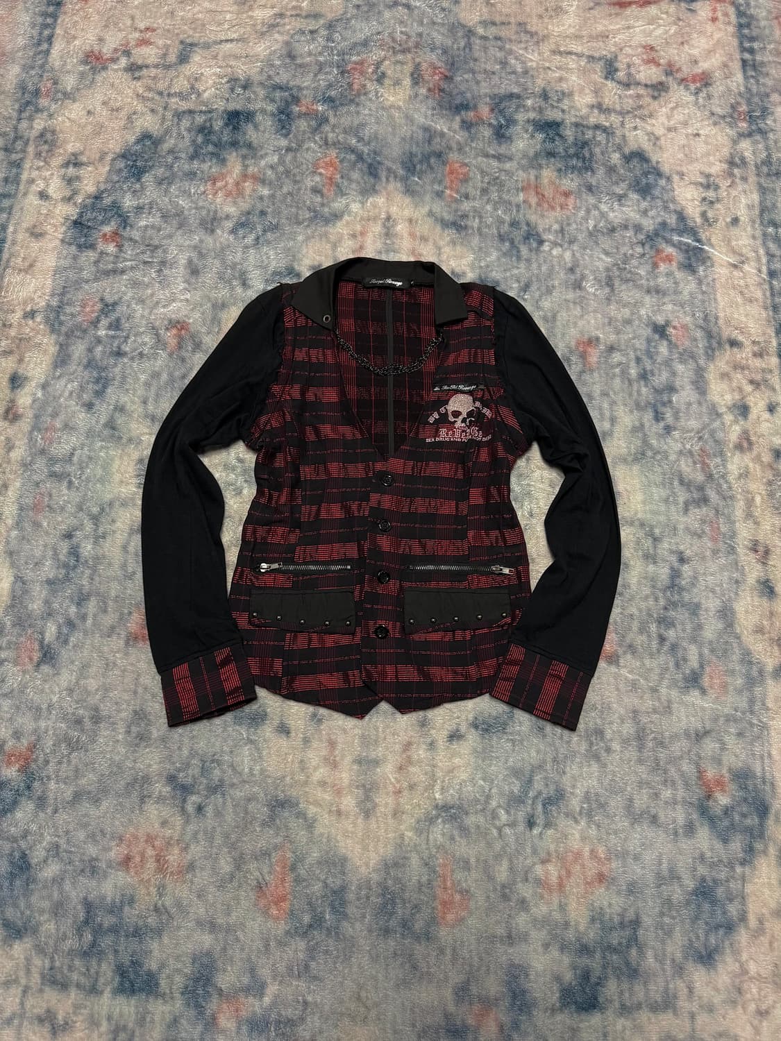 Sexpotrevenge punk layered jacket 상품이미지1