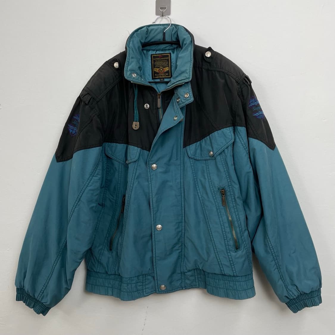 슬레진저 SLAZENGER 90s 올드스쿨 투톤 윈터 점퍼 EEL 상품이미지10