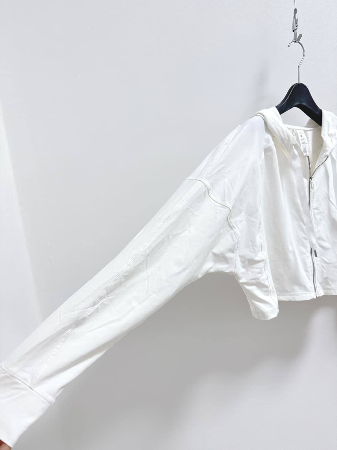 룰루레몬 화이트 후드 집업 자켓   상품이미지7