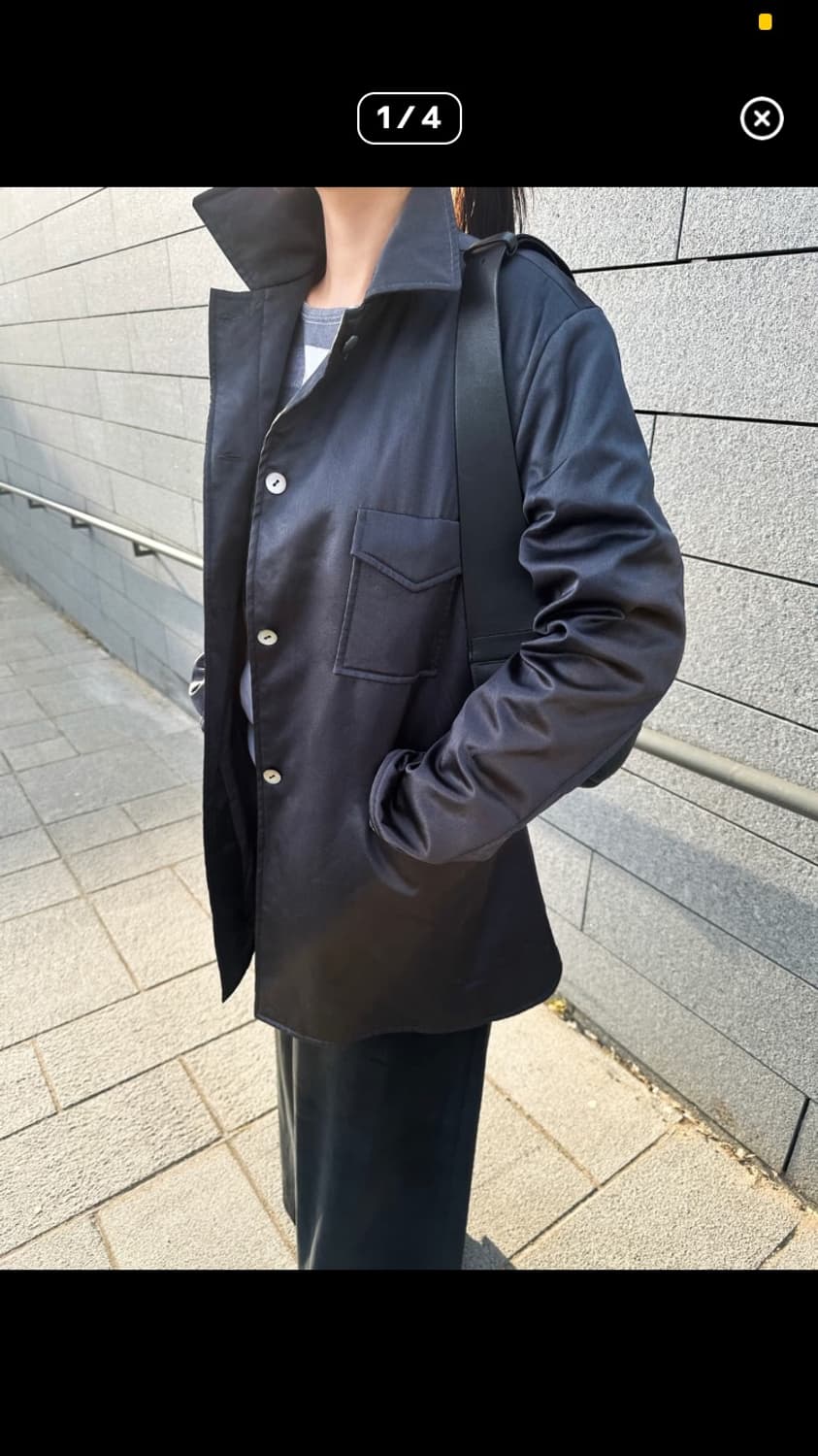 Jil Sander by Raf Simons Silk Jacket 상품이미지1