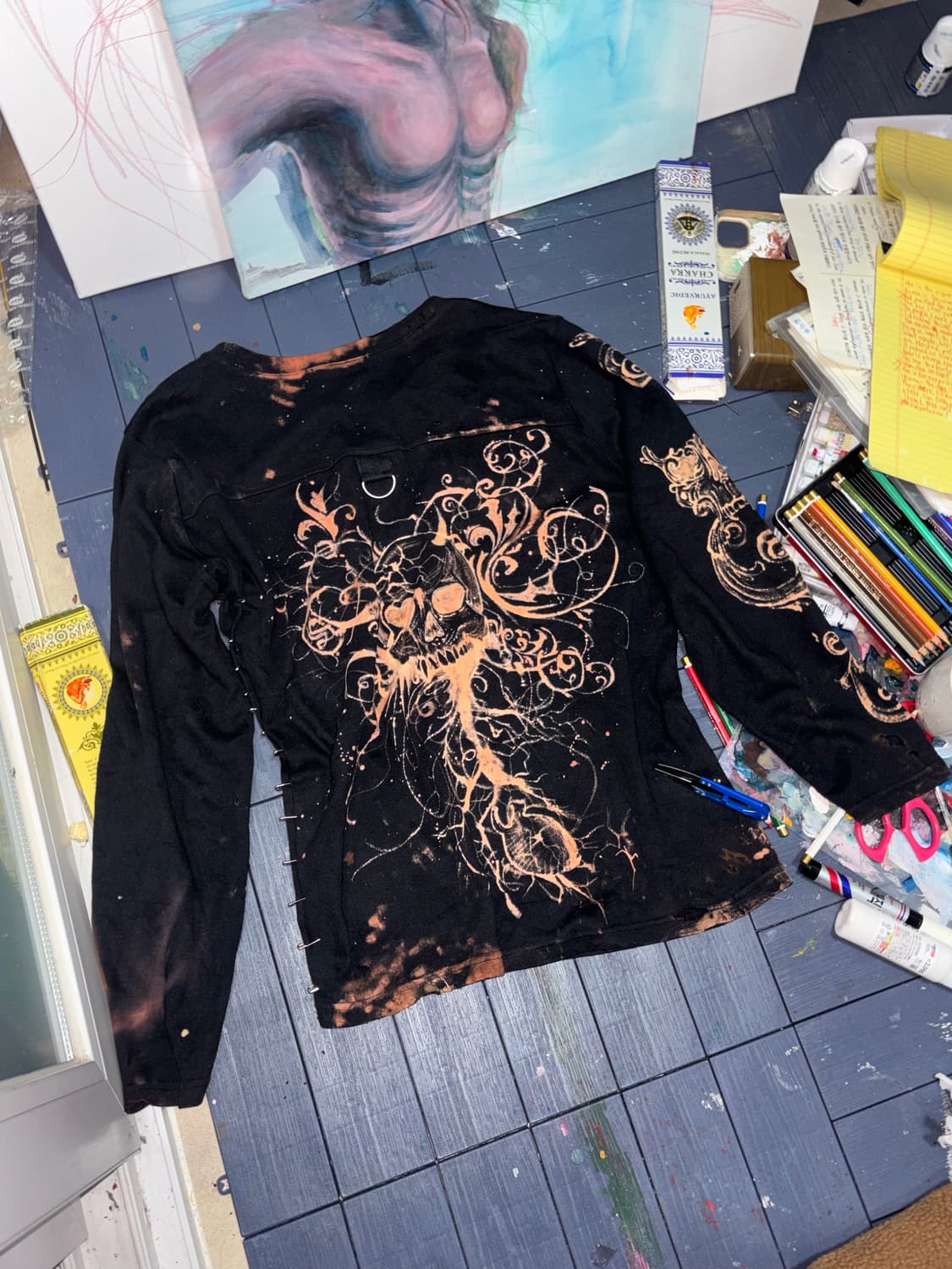 커스텀 펑크 티셔츠 상품이미지4