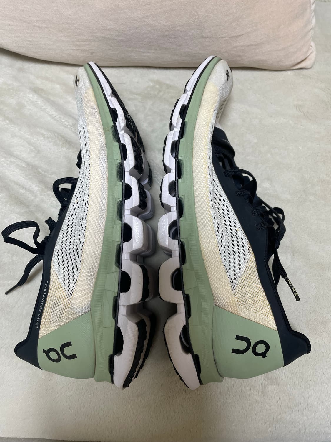 온 러닝 CLOUDBOOM 1 Helion Green /White 270 상품이미지6