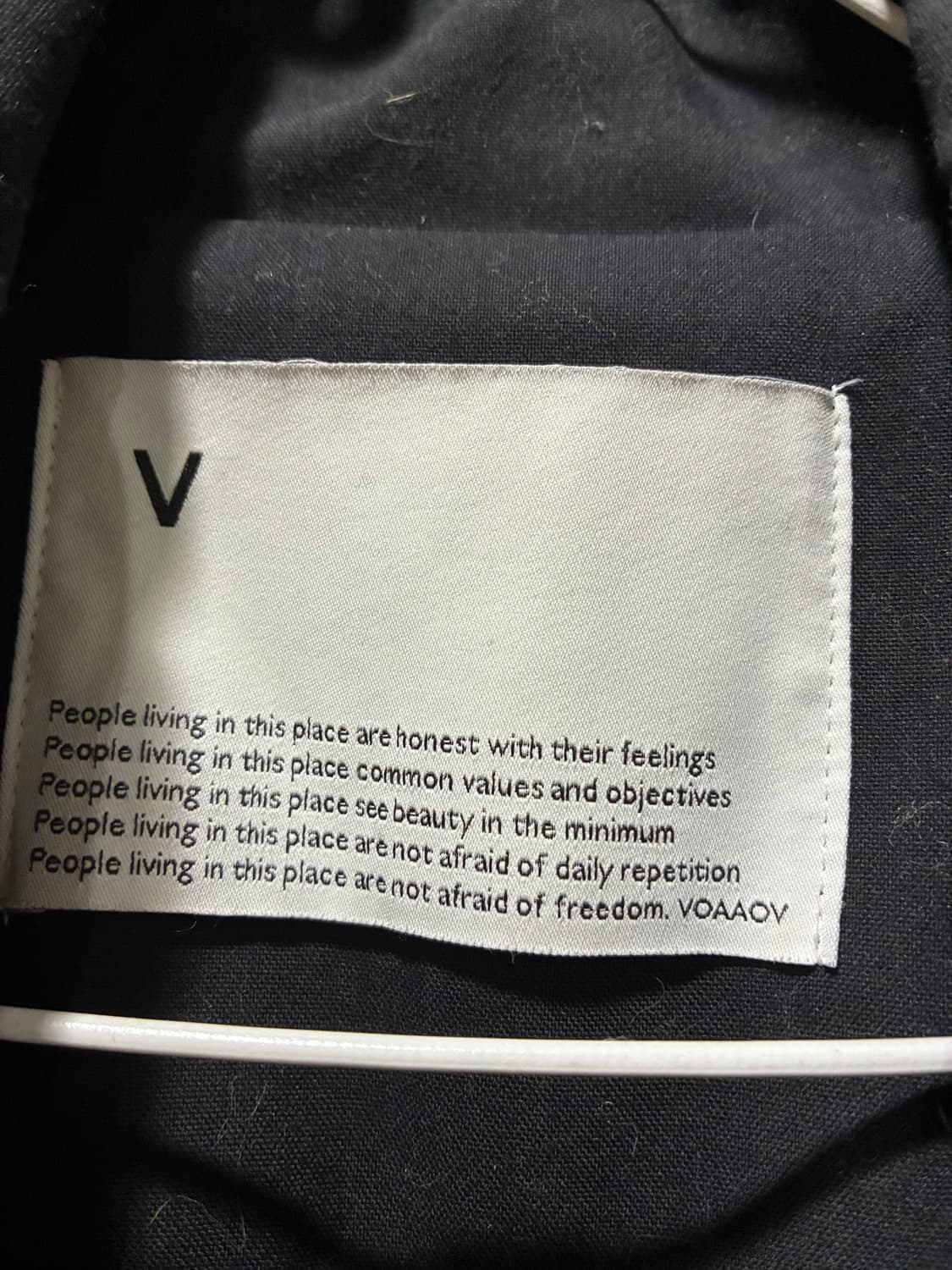 VOAAOV 22AW 보아브 리사이클 레이온 롱 코트 상품이미지8