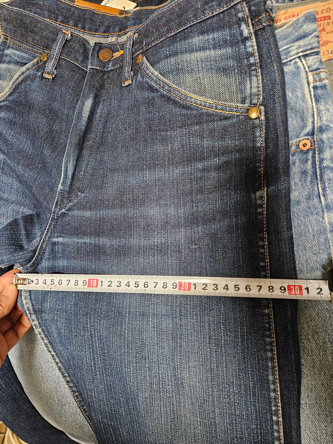 매버릭 스트레이트핏 32x34 블루벨  상품이미지5