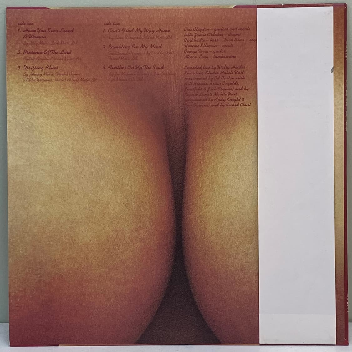 (LP) Eric Clapton - E.C. Was Here 상품이미지2