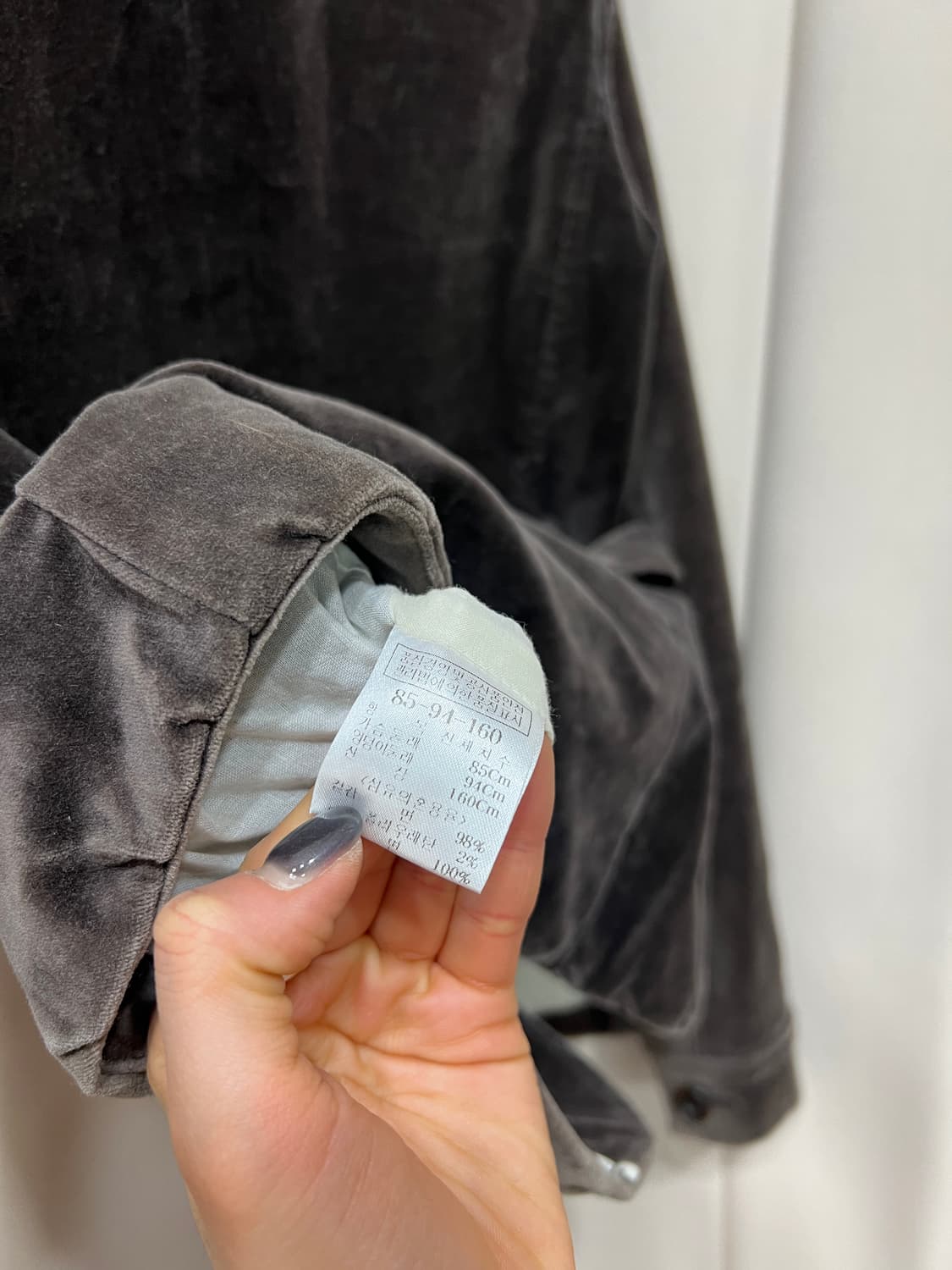 구호 여성 벨벳 블레이저  상품이미지5