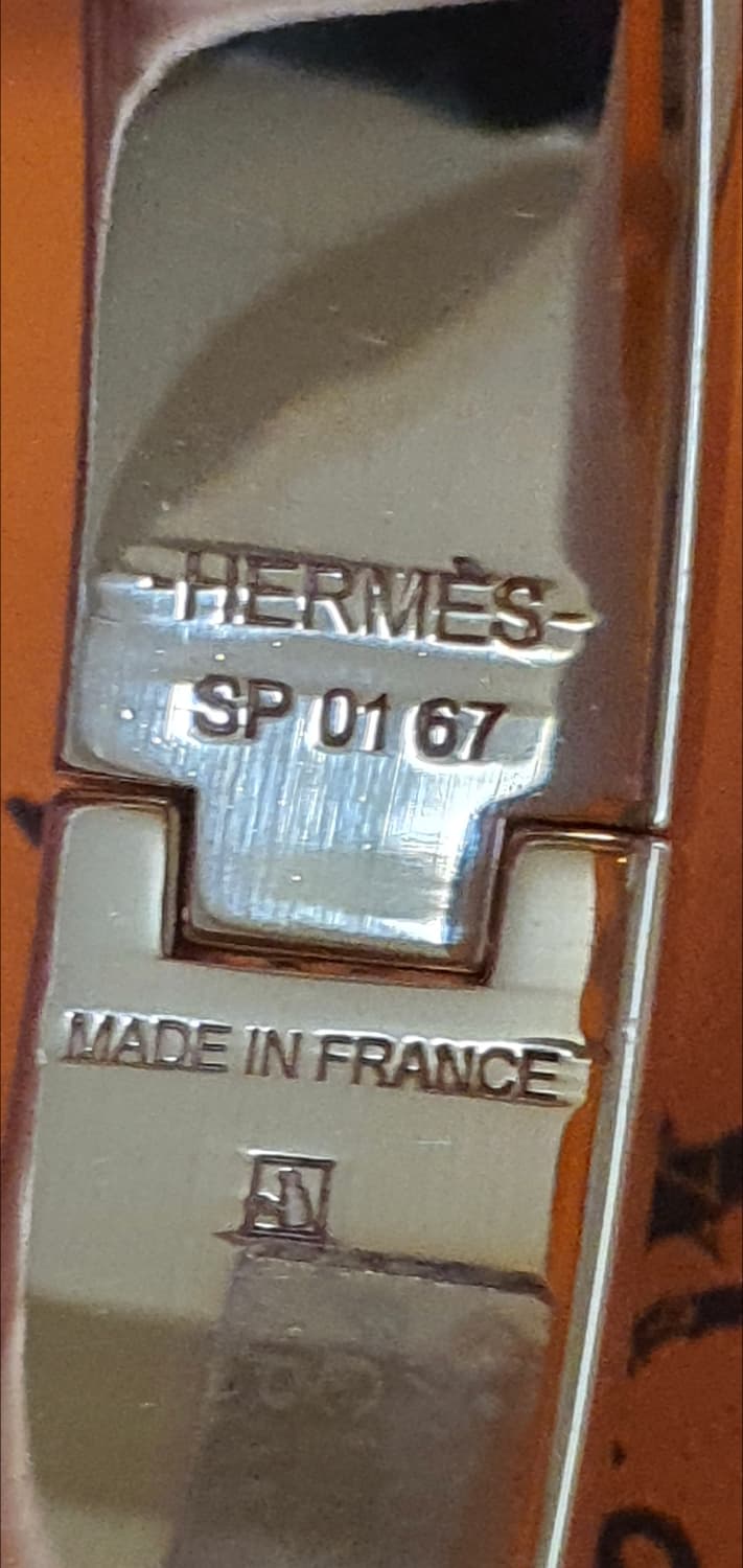 에르메스 클릭아슈pm 팔찌 정품S급(감정O) 상품이미지8