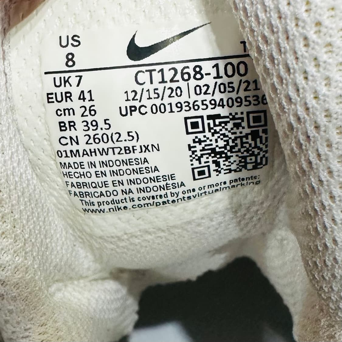 260) 나이키 운동화 남성 남자 신발 에어맥스95 화이트 상품이미지9