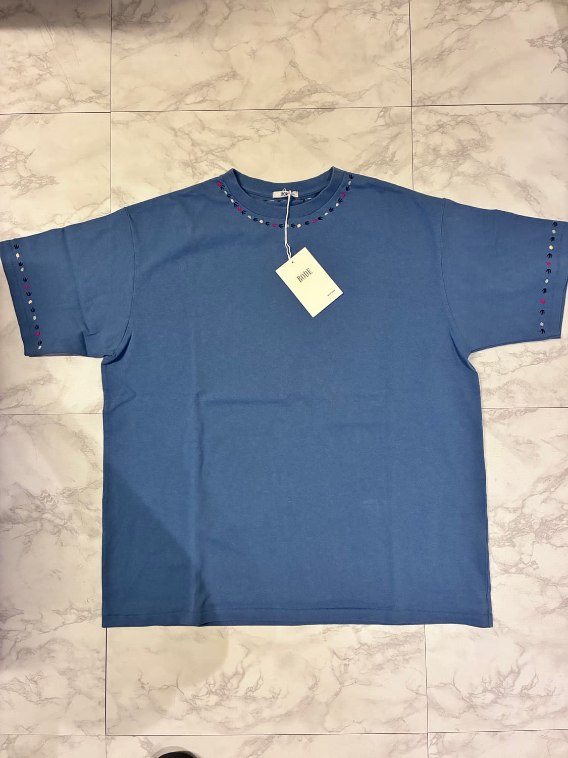 보디 자수 티셔츠 상품이미지1