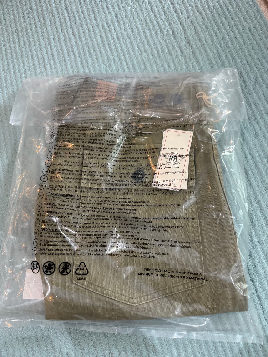 RRL 헤링본 퍼티그 팬츠 상품이미지4