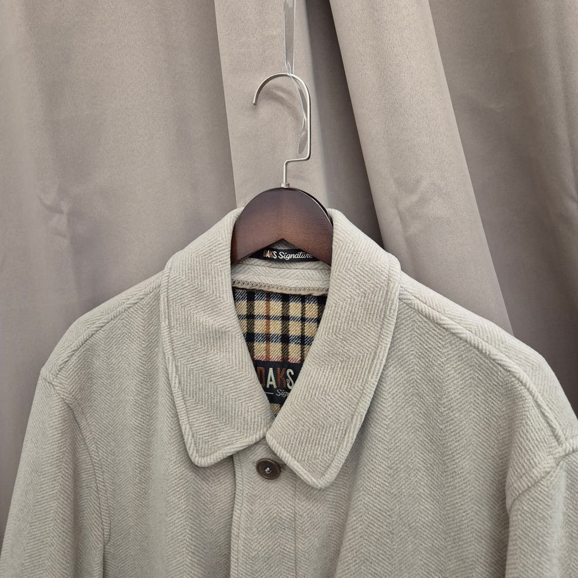 빈티지 닥스 울 캐시미어 블랜드 코트 48 상품이미지2