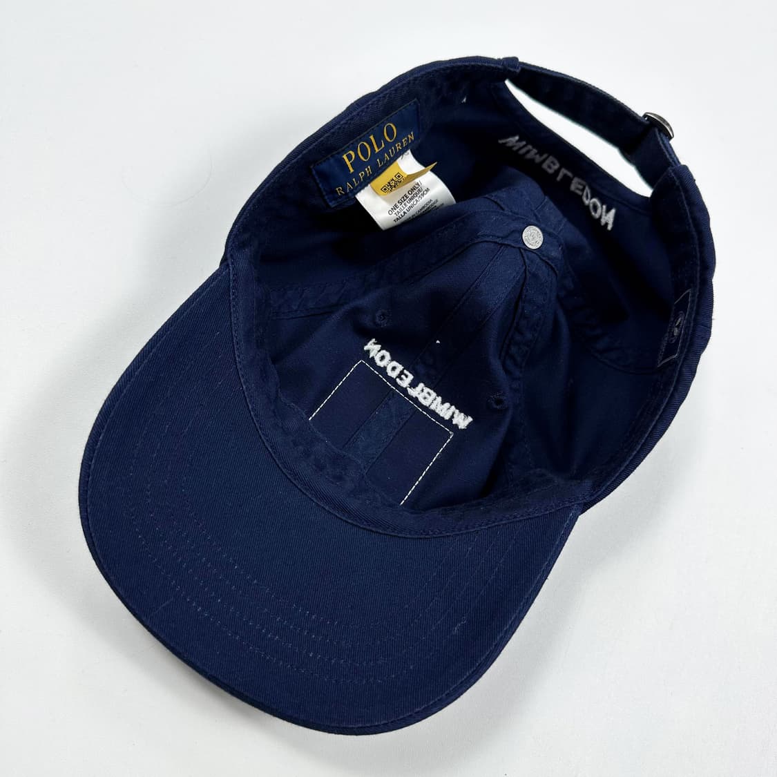 폴로 랄프로렌 포니 윔블던 네이비 볼캡 모자 상품이미지4