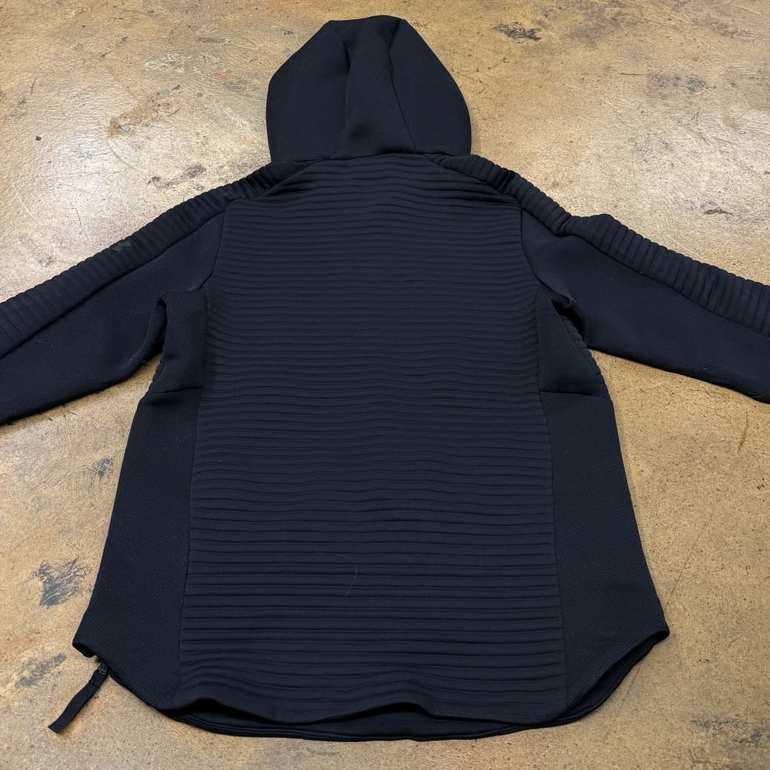 [정품/XL] 언더아머 블랙 텍스쳐 후드티 b14 상품이미지4