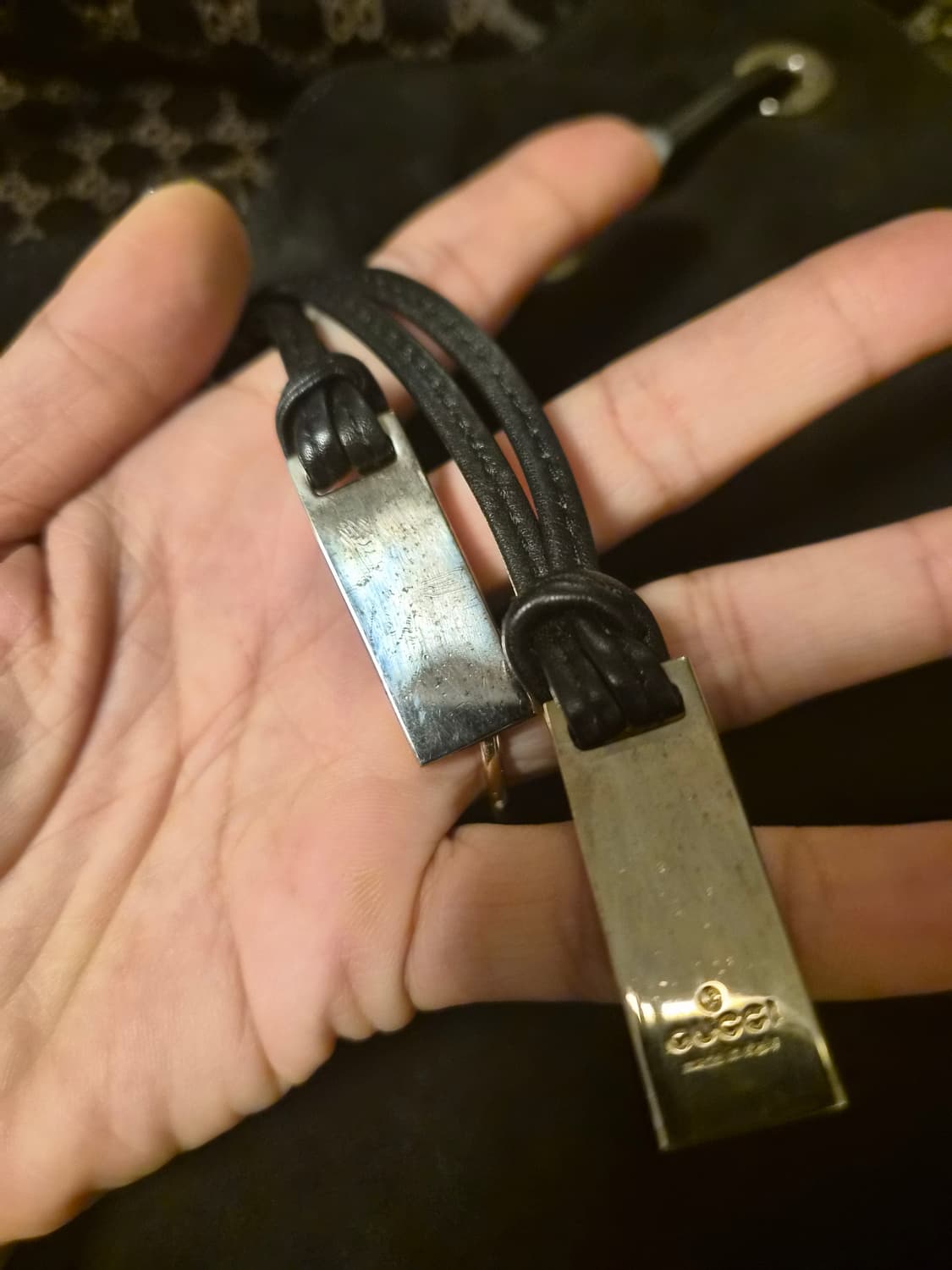 GUCCI 스웨이드 숄더백 (정품) 상품이미지5