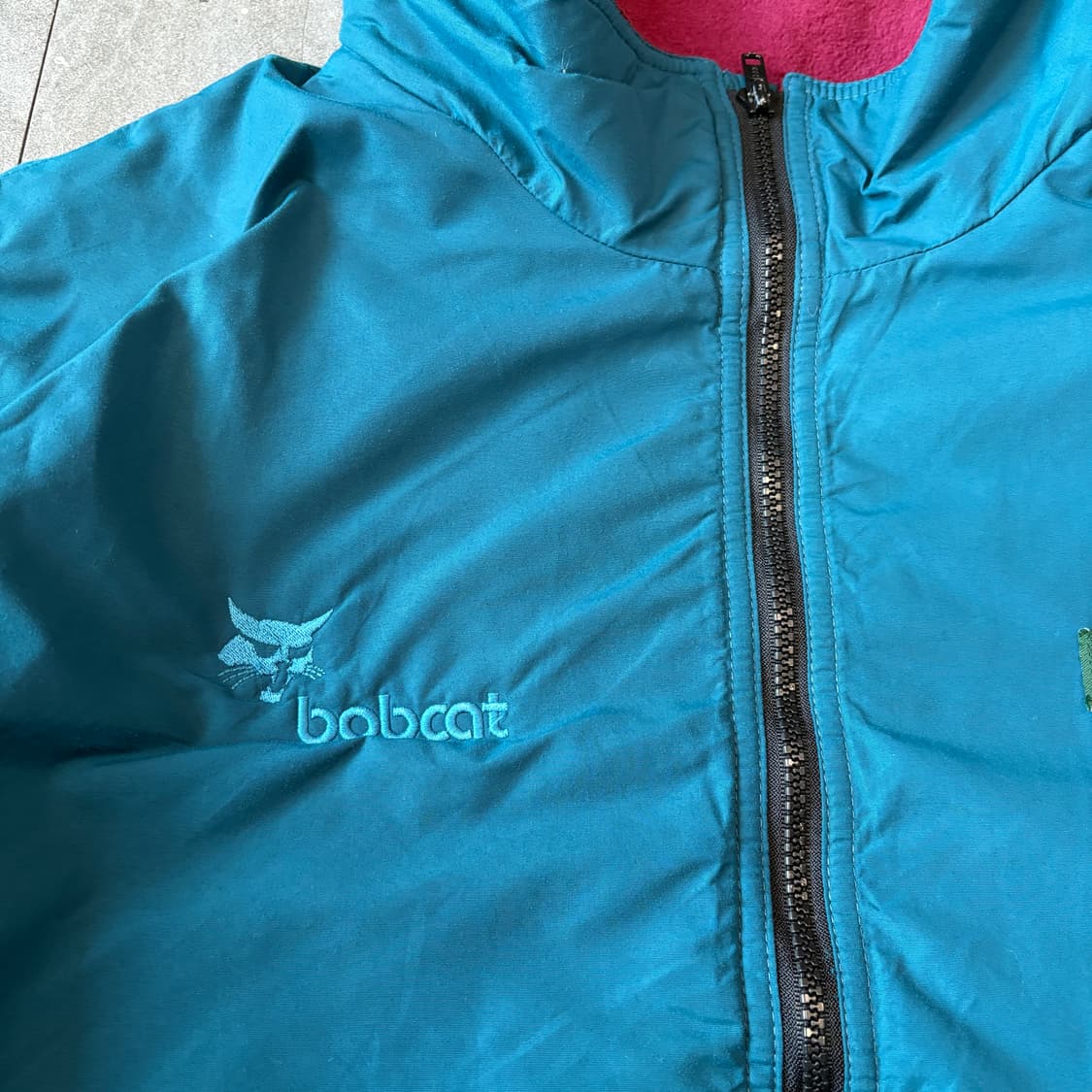 90s L.L.bean 90년대 미국 생산 엘엘빈 청록 컬러 웜업 자켓  상품이미지5