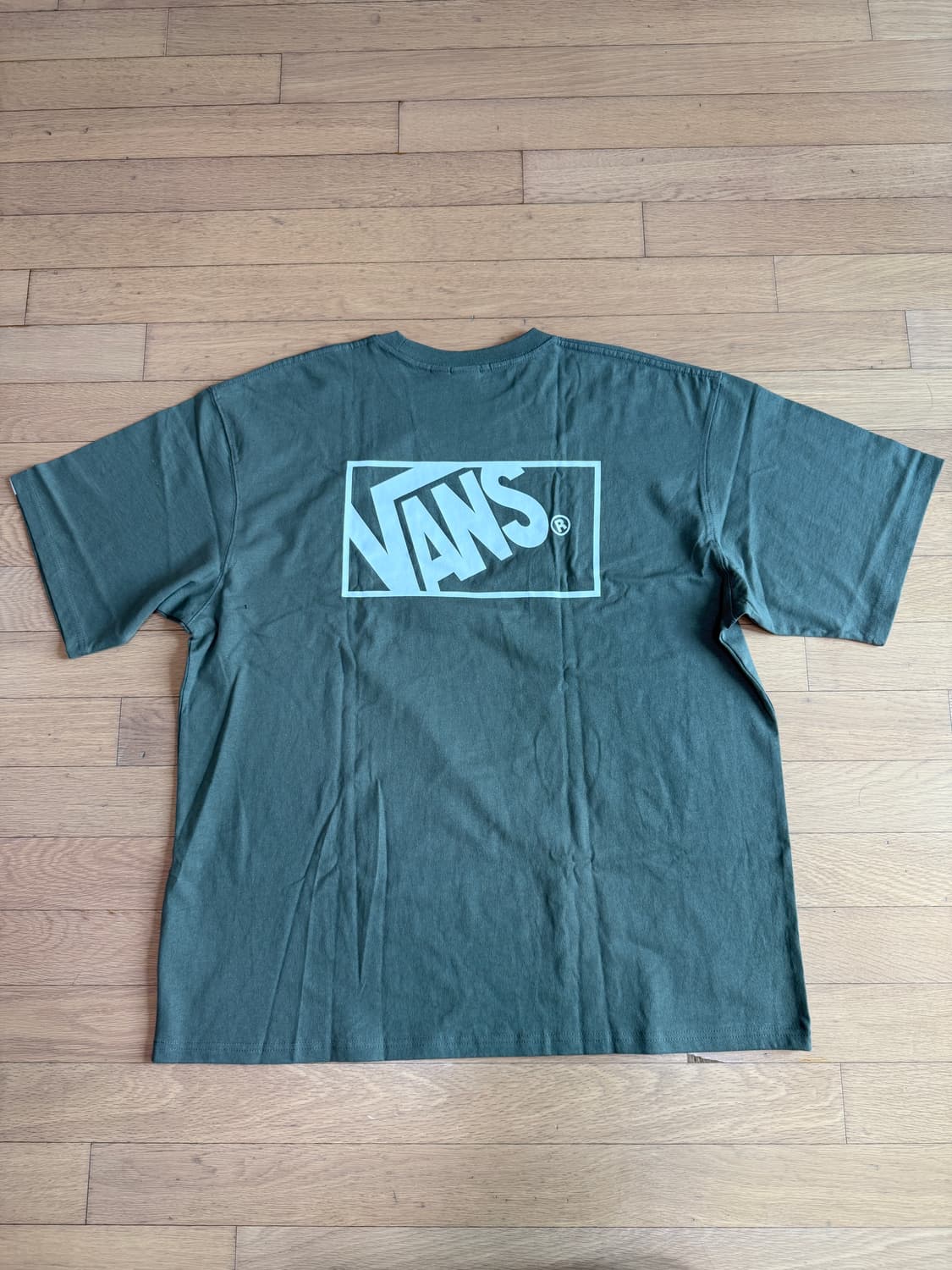 [XL] WTAPS 더블탭스 x 반스 볼트 숏슬리브 반팔티셔츠 올리브 상품이미지8