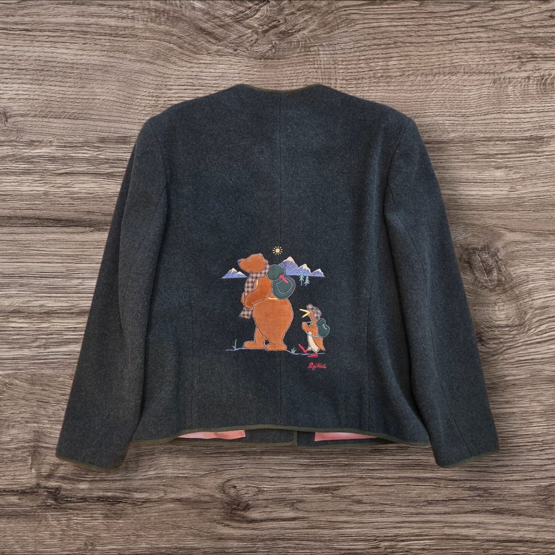 티롤 오스트리아 울 자켓 상품이미지1