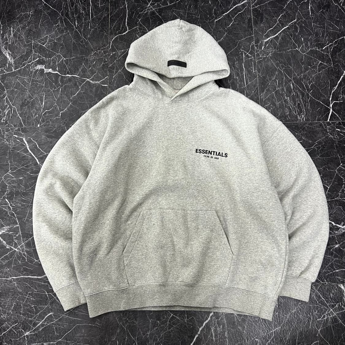 피어오브갓 에센셜 로고 오버사이즈 스웻 후드 상품이미지2