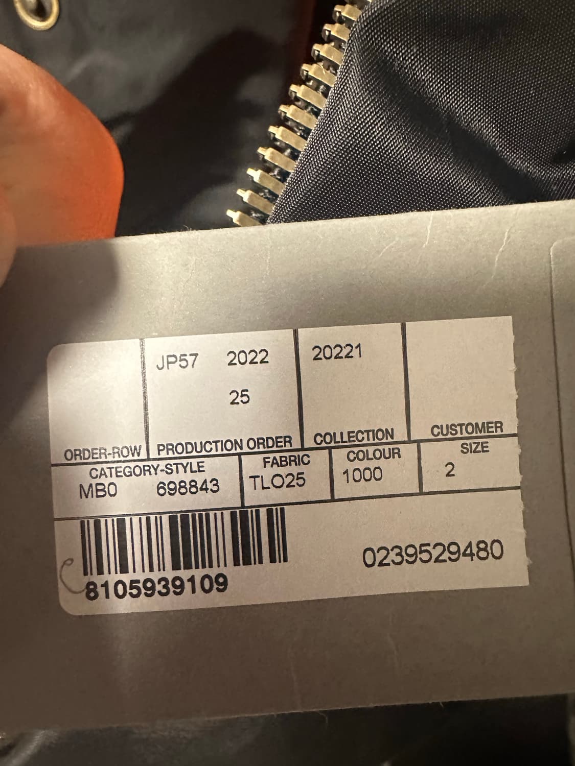 발렌시아가 3b 봄버 블랙 2사이즈 상품이미지2