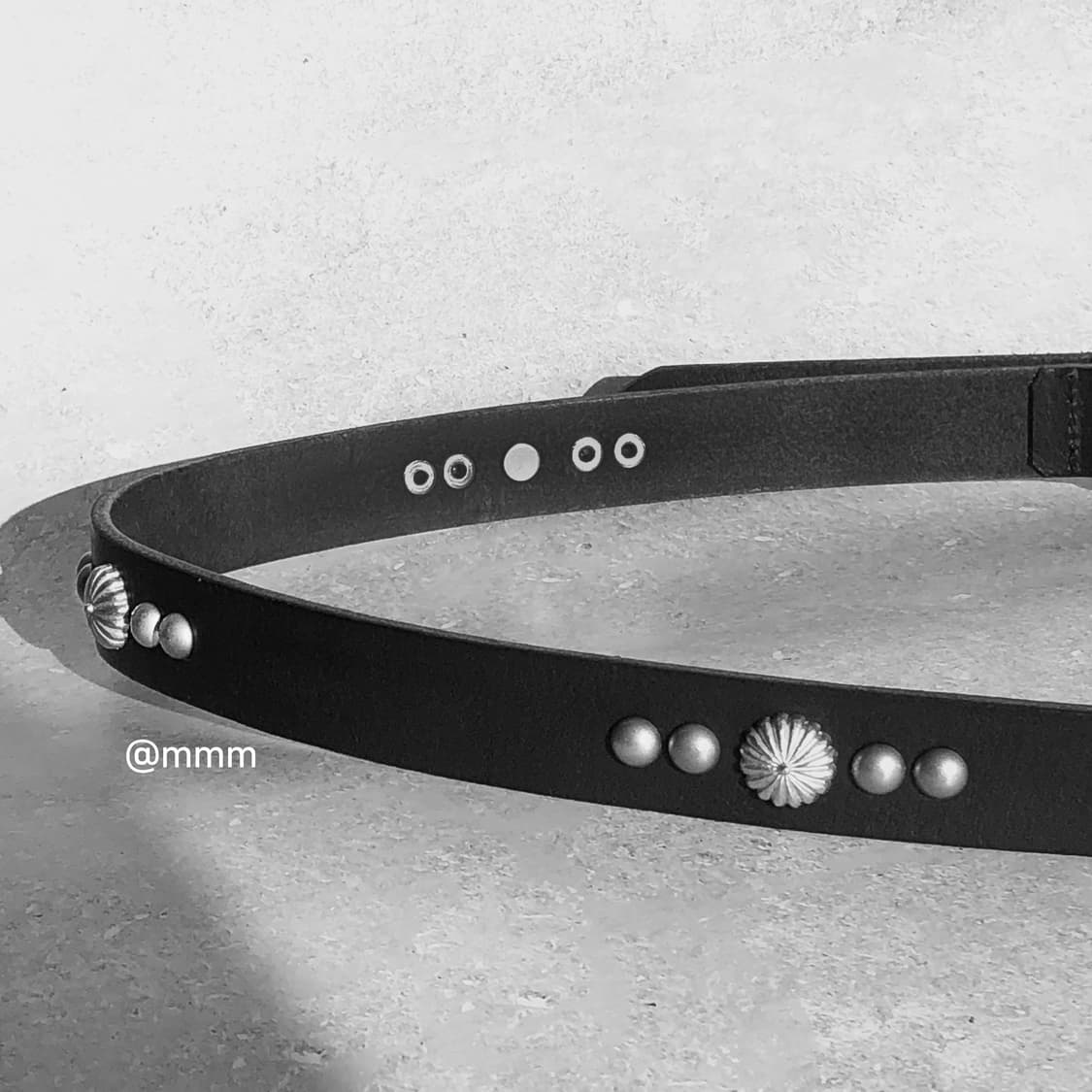 [Unisex] 찡 스터드 가죽 벨트 상품이미지9