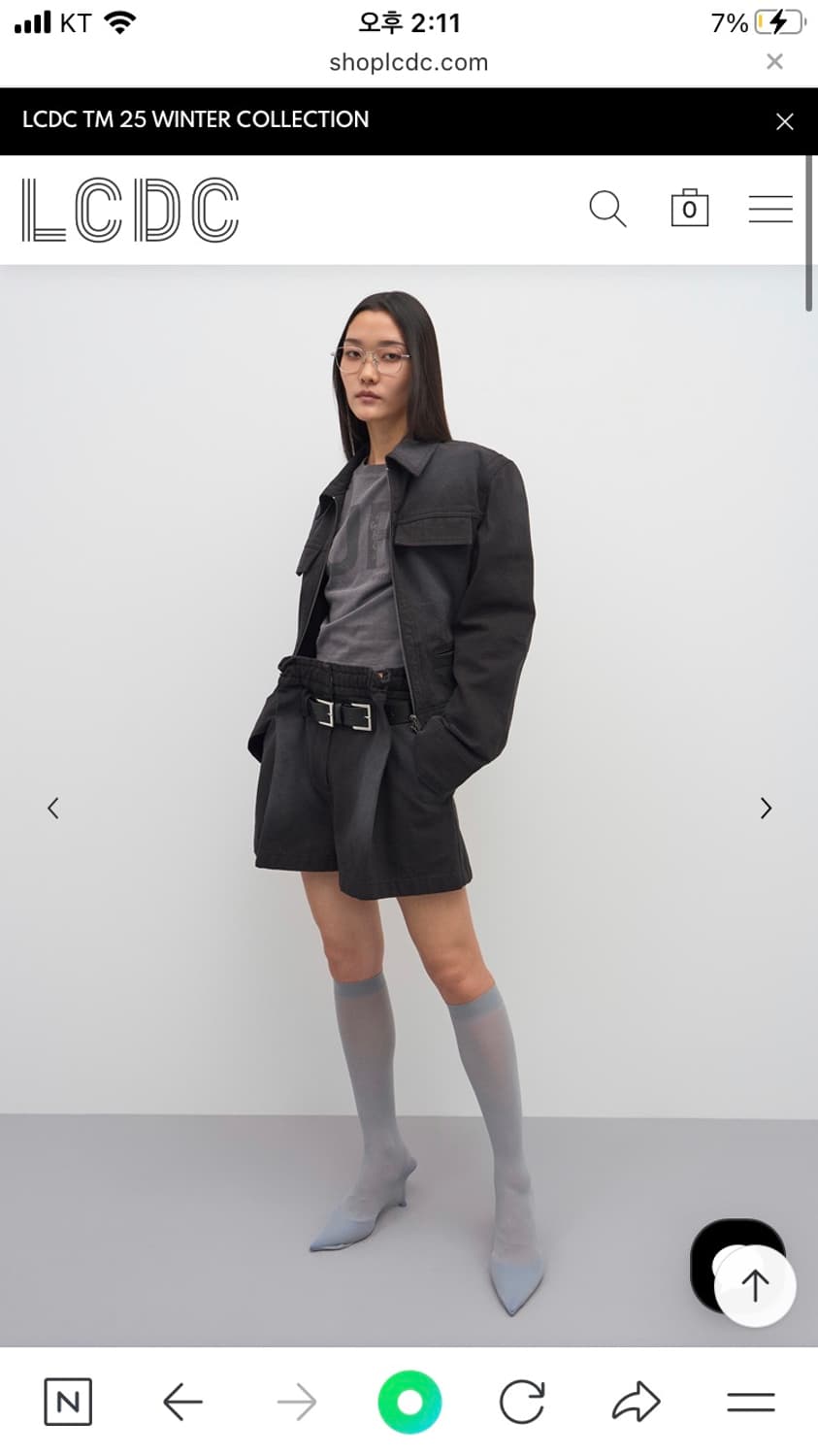 LCDC 더블 버클 레더 벨트 상품이미지4