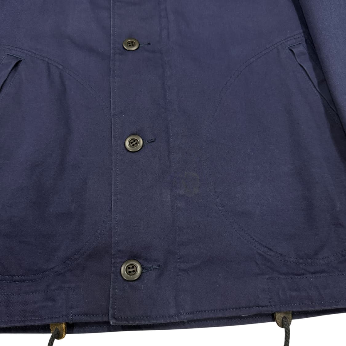 꼼데가르송 코튼 헌팅자켓 네이비 M 상품이미지7