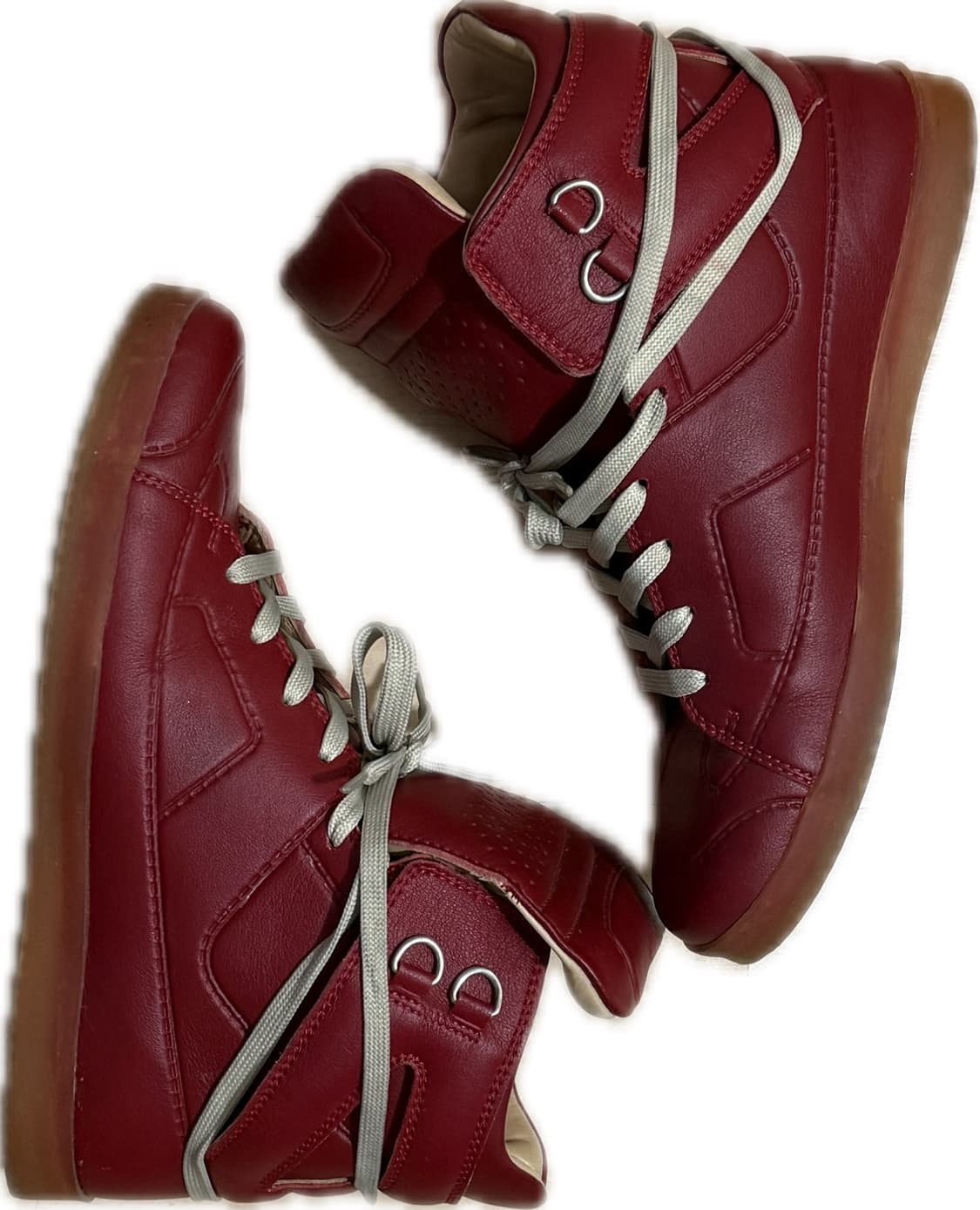 (270) 메종 마르지엘라 X H&M 하이탑 레드 상품이미지3