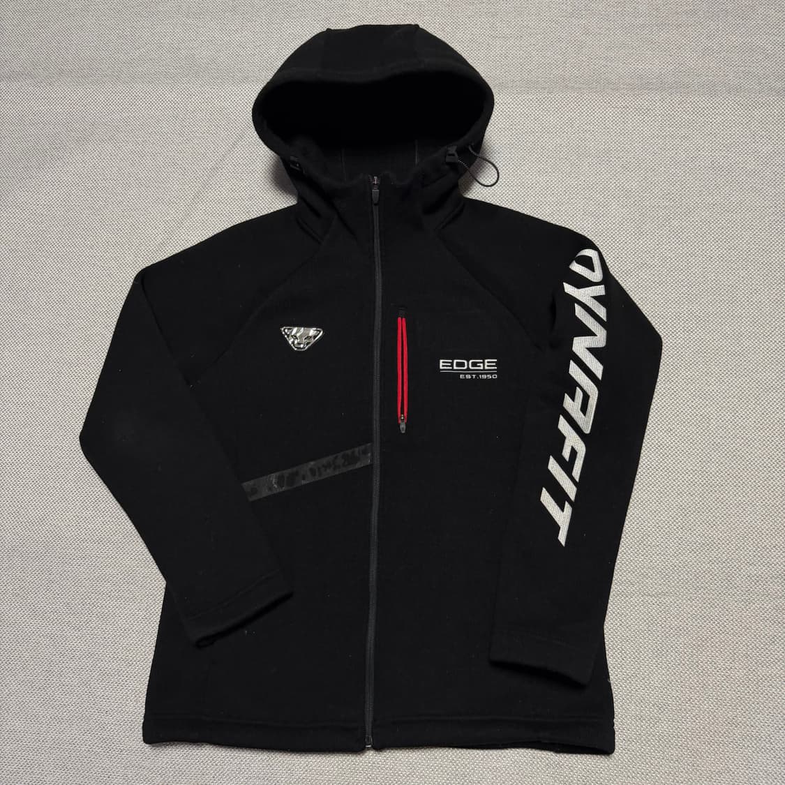 다이나핏 사이드로고 플리스 후드집업 상품이미지1