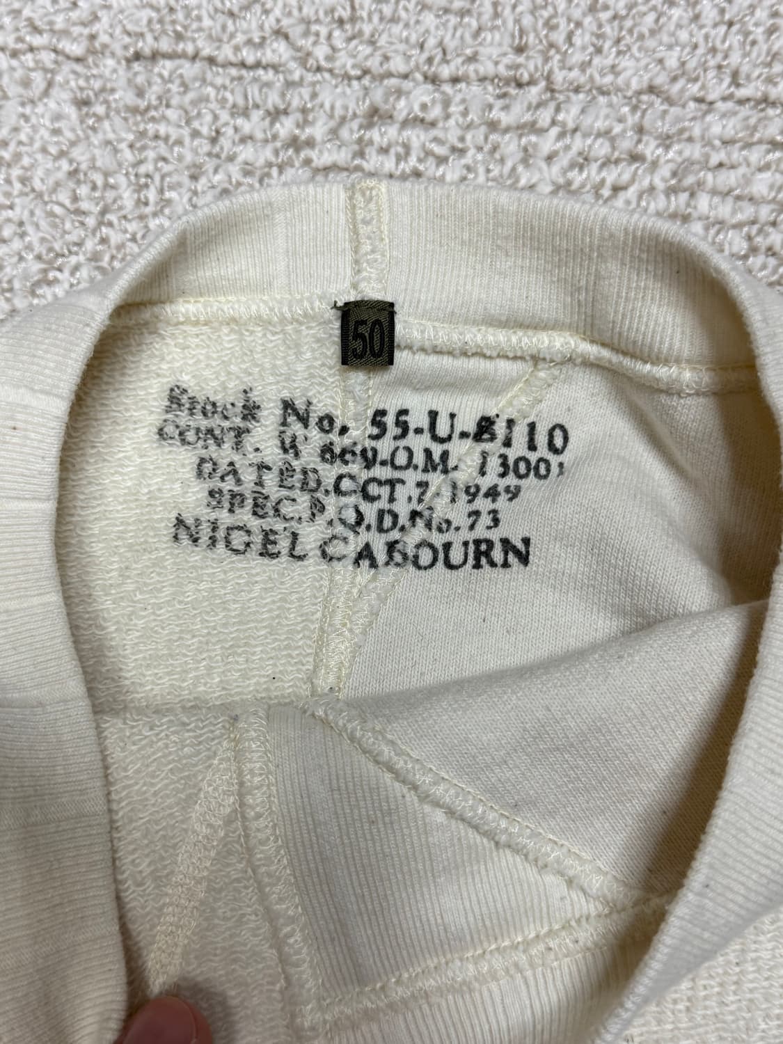 [50] 나이젤카본 아미크루 저지 믹스 상품이미지3