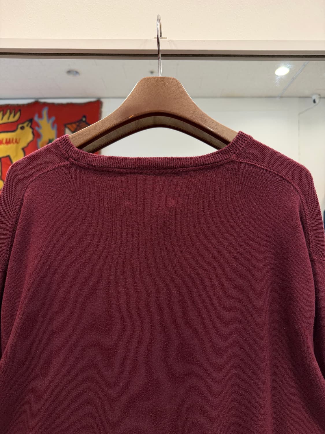 Polo ralph lauren 폴로 랄프로렌 니트 스웻셔츠 (wine) 상품이미지6